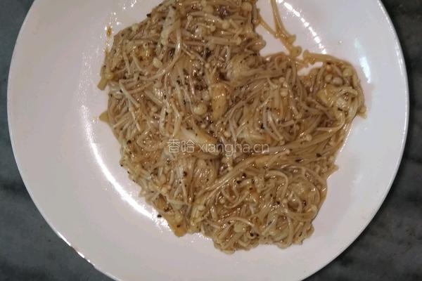 金针芝士牛焗饭的做法图解13