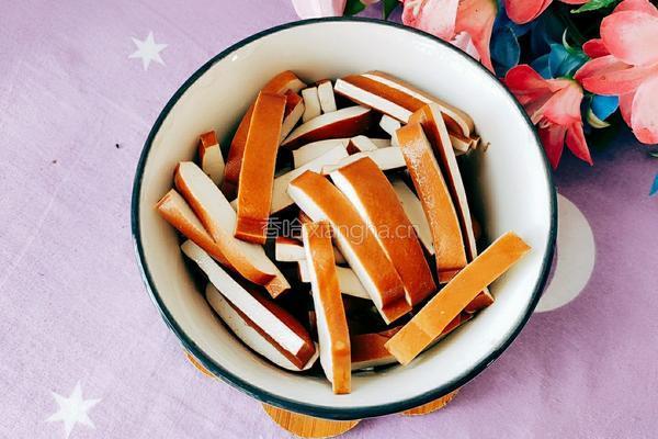 豆腐干韭菜炒虾的做法图解4