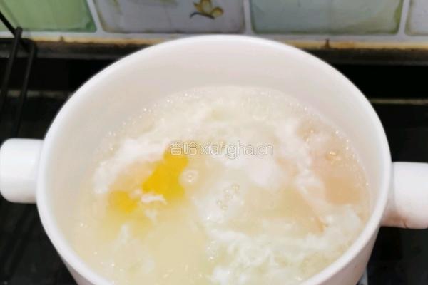 荷包蛋鸡丝虾籽面的做法图解5