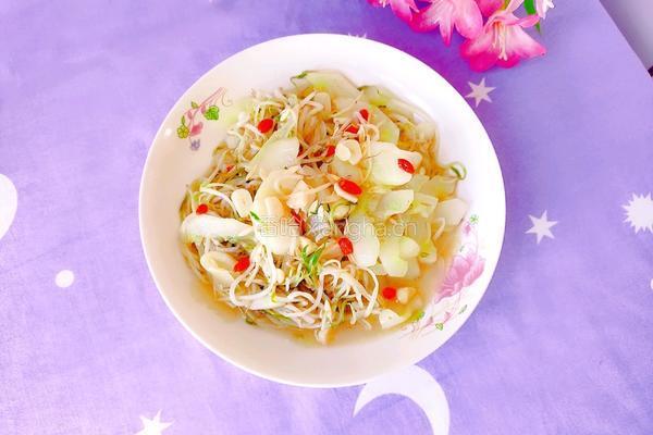 绿豆芽炒黄瓜的做法图解18