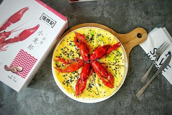 蒜香龙虾煎蛋饼的做法图解21