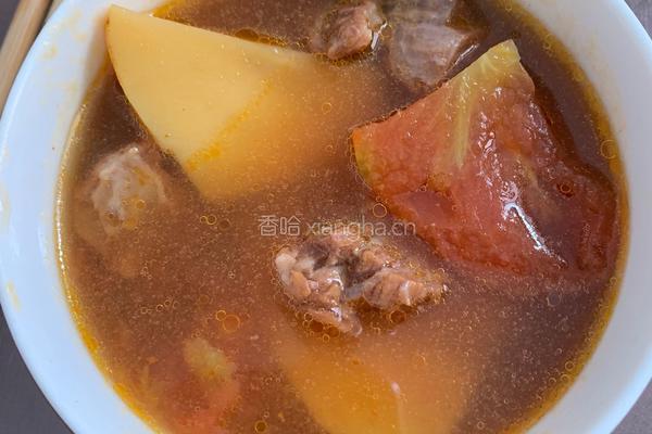 番茄土豆炖牛腩