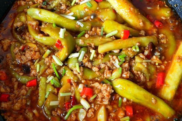 肉沫茄子的做法图解12