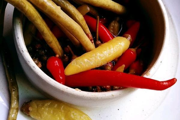 拿肉都不换的 (清炒酸豆角） 的做法图解1