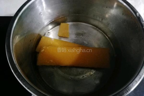 双色椰汁糕的做法图解2