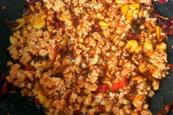 肉沫四季豆的做法图解10