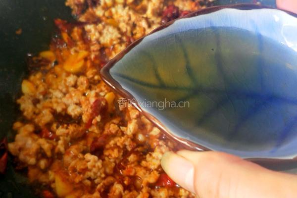 肉沫四季豆的做法图解11