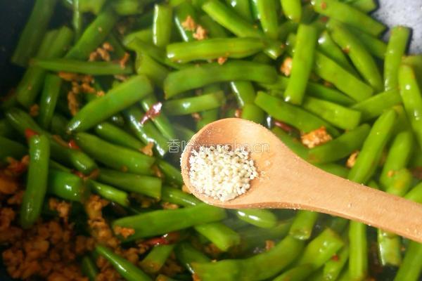 肉沫四季豆的做法图解15