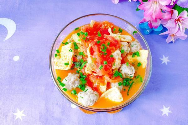 番茄鸡蛋肉圆汤的做法图解21