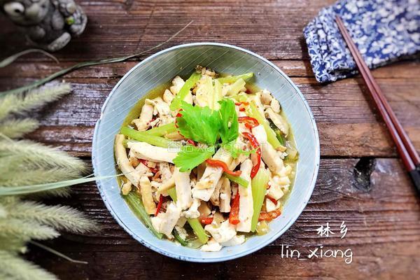 芹菜炒香干的做法图解15