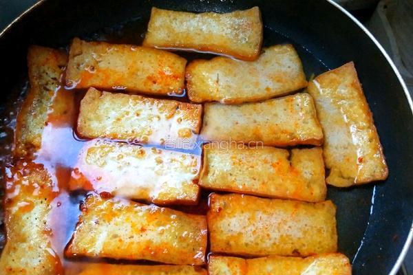 红烧豆腐的做法图解6