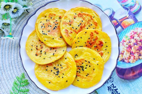 奶香南瓜饼的做法图解13
