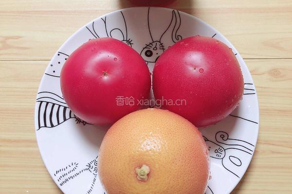 番茄西柚汁 | 养颜排毒的做法图解1