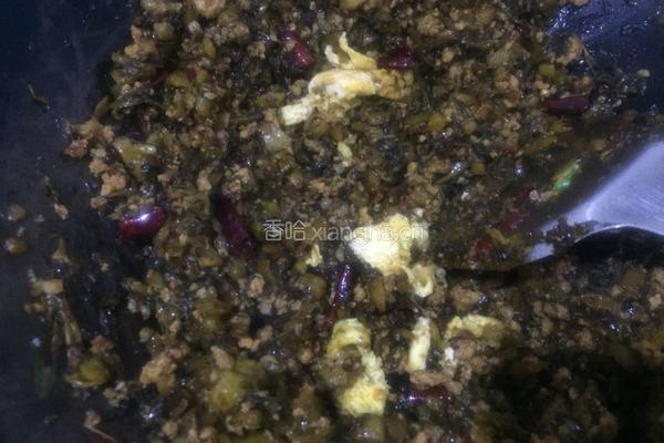肉末雪菜的做法图解14