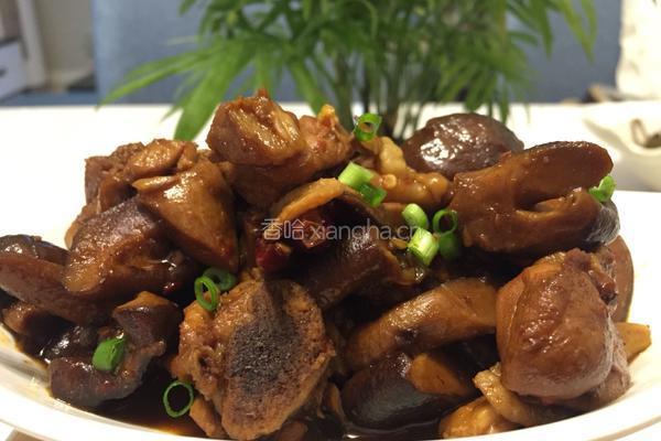 香菇鸡块的做法图解16