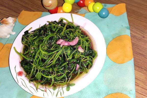 清炒红苋菜的做法图解7