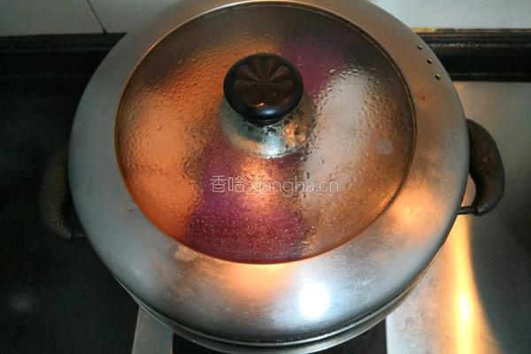 椰奶花蜜丸子汤的做法图解4