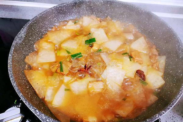 冬瓜炖粉条的做法图解28
