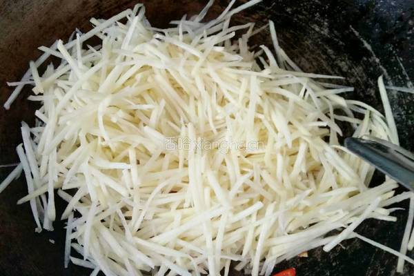 酸辣土豆丝的做法图解6