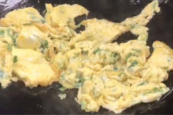 火腿丝瓜炒鸡蛋的做法图解5