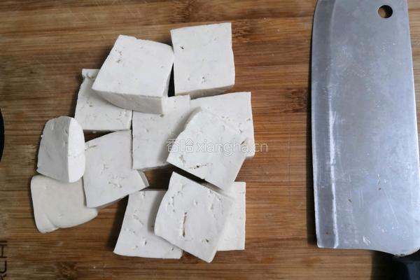 豆腐焖茄子的做法图解4