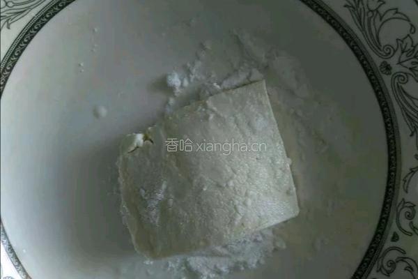 肉末脆皮豆腐的做法图解3