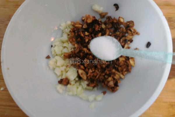 枸杞蒜香蒸丝瓜的做法图解10