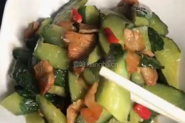 腊味黄瓜的做法图解9