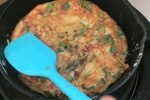 杂蔬挂面饼的做法图解9