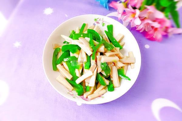 青椒素炒杏鲍菇的做法图解13