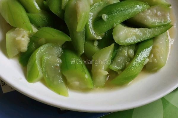 炒丝瓜的做法图解7