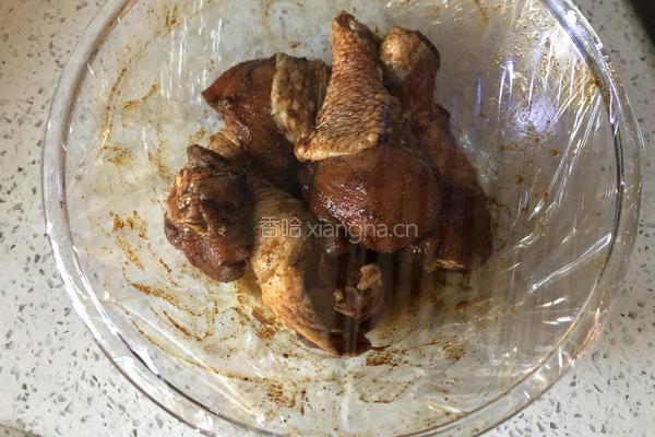 红烧鸡腿的做法图解4