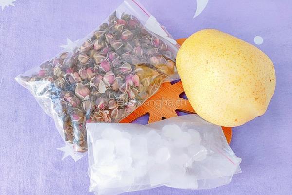 养生玫瑰花梨的做法图解1