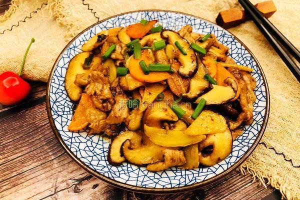 香菇肉片