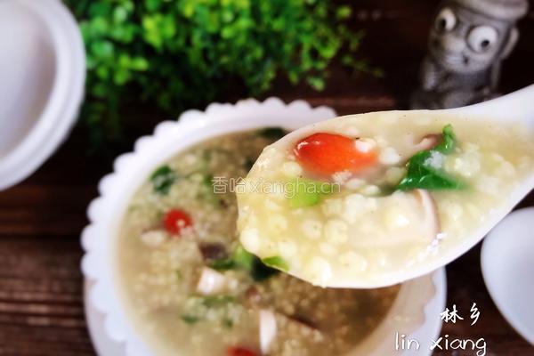 香菇小米粥的做法图解15