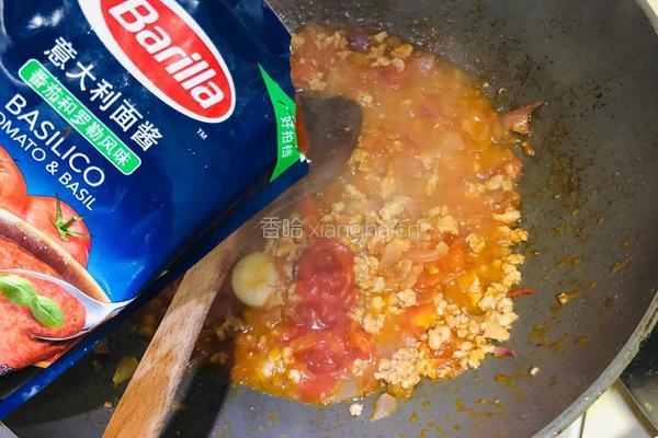 宝宝番茄意大利面的做法图解4