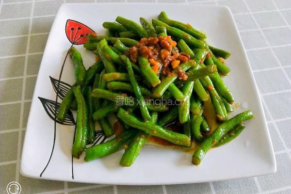 酱闷豆角的做法图解10