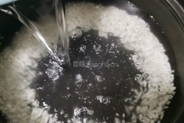 香菇青菜粥的做法图解4