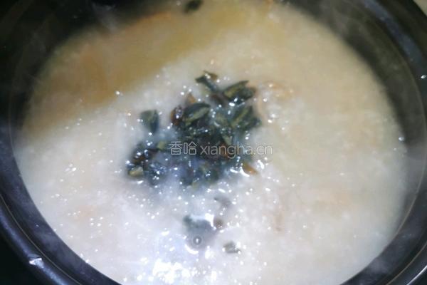 皮蛋瘦肉粥的做法图解13