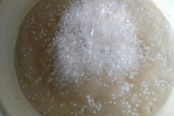 草莓西米糕的做法图解2