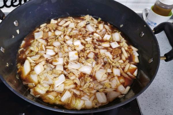 猪肉白菜炖粉条的做法图解15