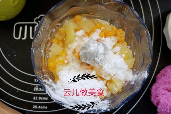 鸡肉蔬菜肠的做法图解7