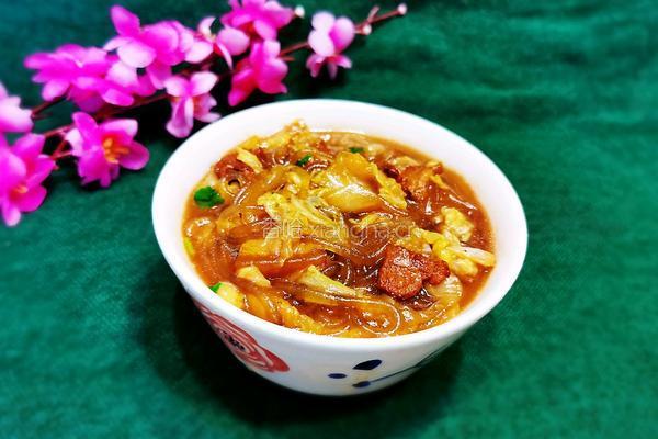 猪肉白菜炖粉条的做法图解20