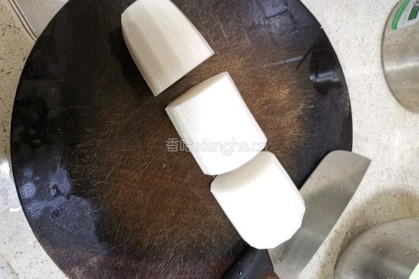 肉末白萝卜条的做法图解2