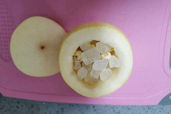 川贝炖苹果梨的做法图解6