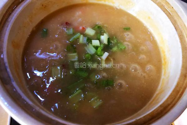 鲜虾粥的做法图解10