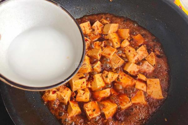 麻婆豆腐的做法图解12