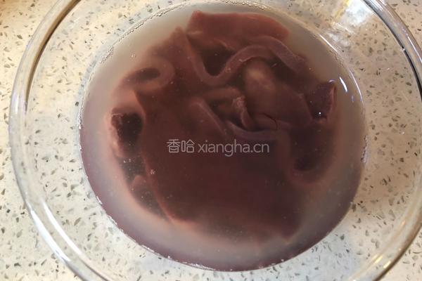菠菜猪肝汤的做法图解4