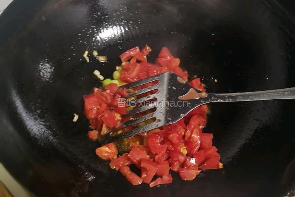 番茄金针菇的做法图解3