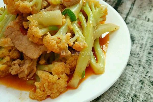 孜香辣味花菜的做法图解11